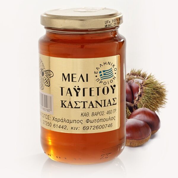 Miód kasztanowo-spadziowy 460 g