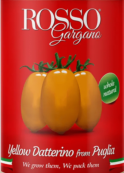 Pomodori datterini gialli Rosso Gargano 400g
